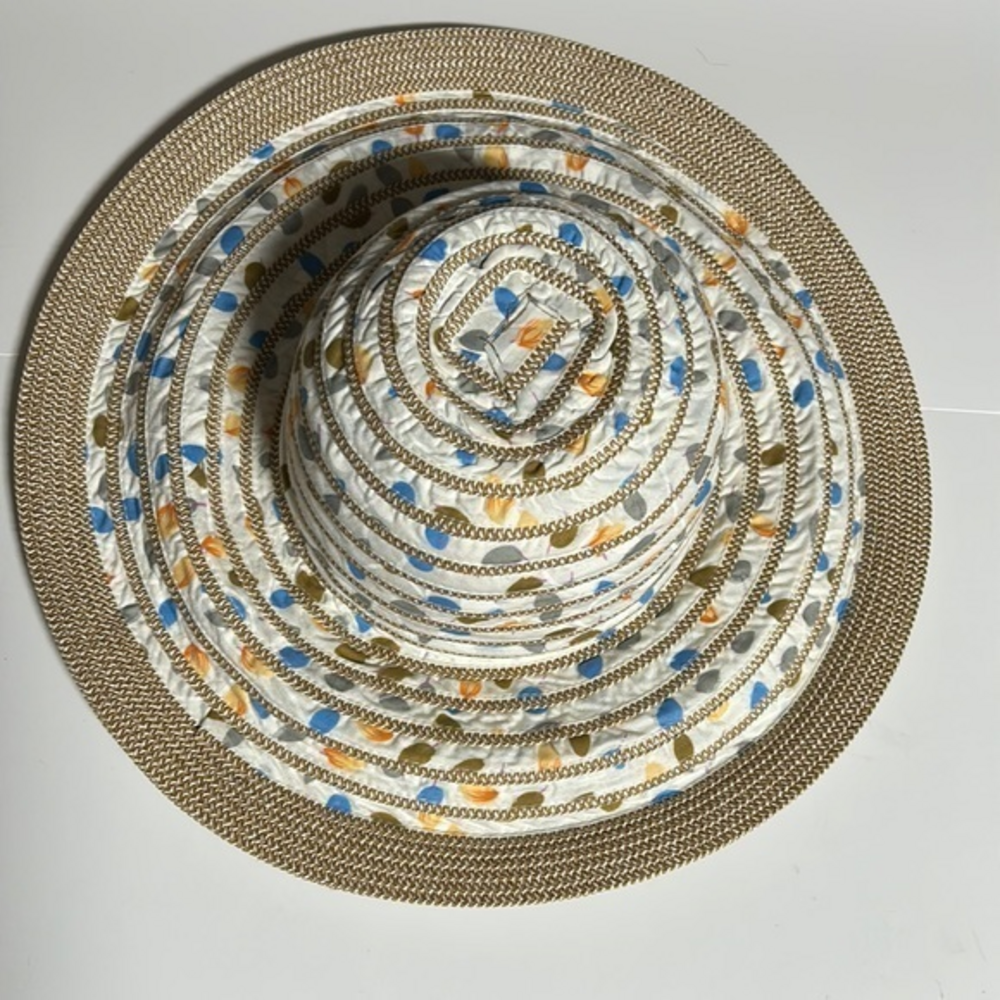 Sloggers‎ women’s summer wide brim 40 paper 60 ploy 22.5 Medium green minimalist